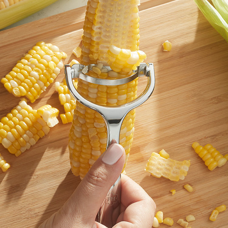 10048 corn stripper in use