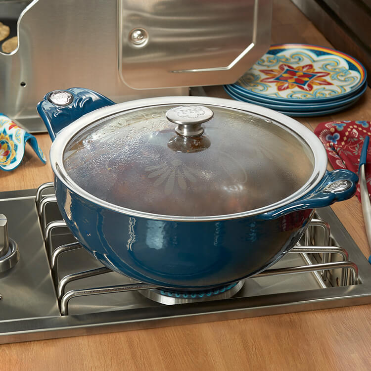 Product details for Mi Cocina by Princess House® 5-Qt. Round Casserole