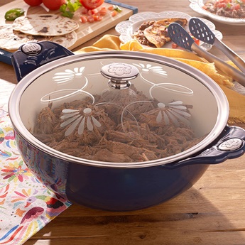 Product details for Mi Cocina by Princess House® 5-Qt. Round Casserole