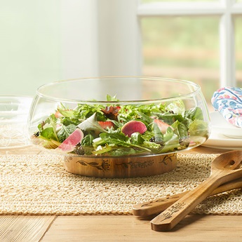 Product details for Wildflower Decorative Serving Bowl