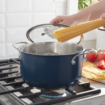 Product details for Princess Heritage® Signature 6-Qt. Navy Dutch Oven