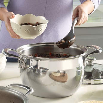 Product details for Vida Sana® 5-Ply Stainless Steel Cookware 7-Qt