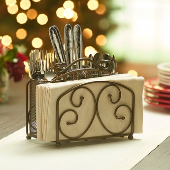 Product details for Meridian™ Utensil & Napkin Organizer