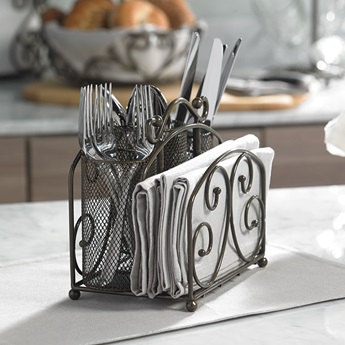 Product details for Meridian™ Utensil & Napkin Organizer