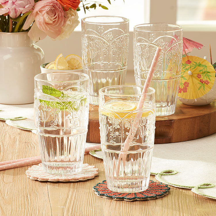 Product details for Wildflower Glasses (4)