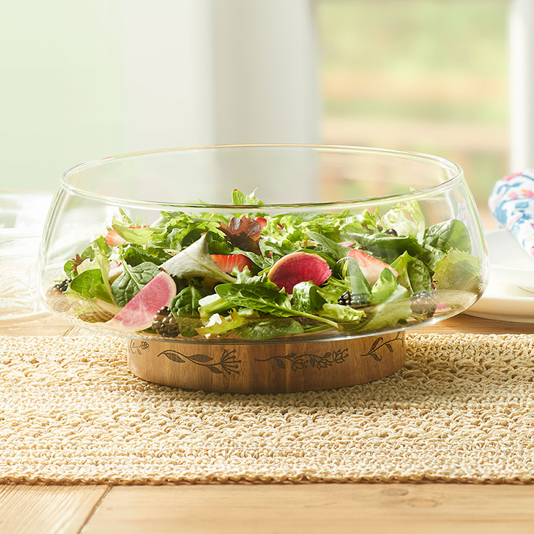 Product details for Wildflower Decorative Serving Bowl
