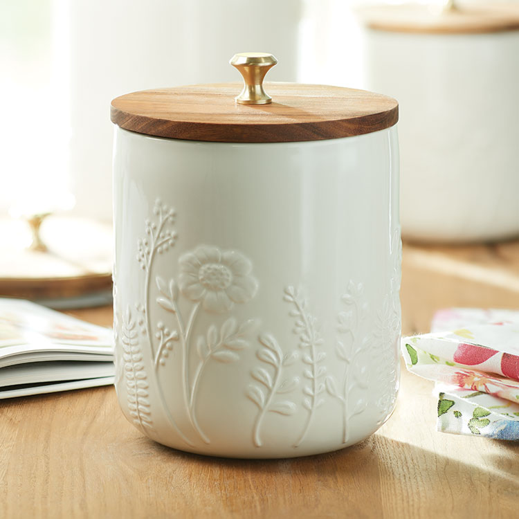 食器 princess Product details for Wildflower Medium Canister