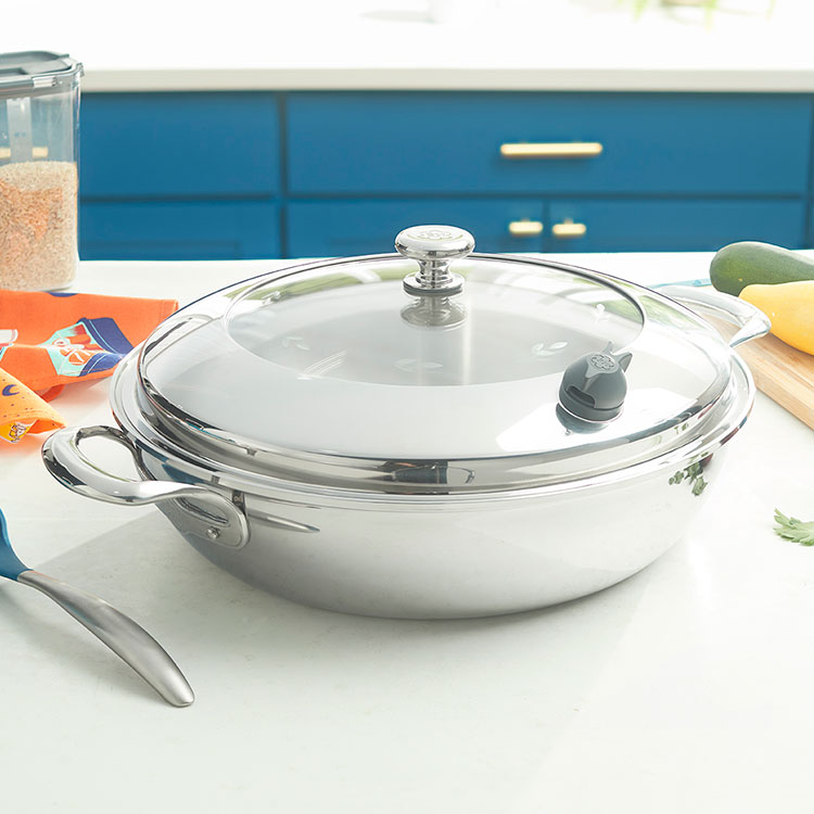 ★専用★＊Sylvia ＊Casserole・* Product details for Vida Sana® 5-Ply Stainless Steel Cookware 8-Qt