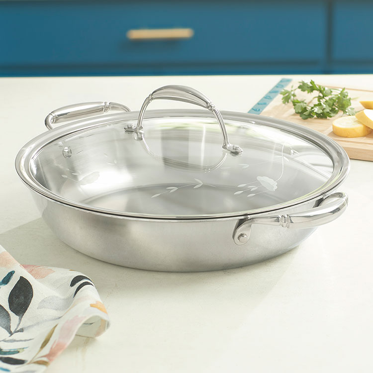 Product details for Princess Heritage® Tri-Ply Stainless Steel 14