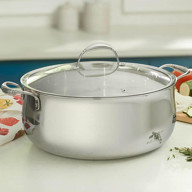 Product details for Princess Heritage® Tri-Ply Stainless Steel 18