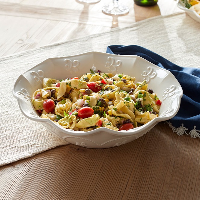 Nicola Fasano Scalloped Serving Bowl