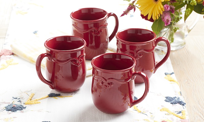 Pavillion™ Berry Coffee Mugs (4) Primary image
