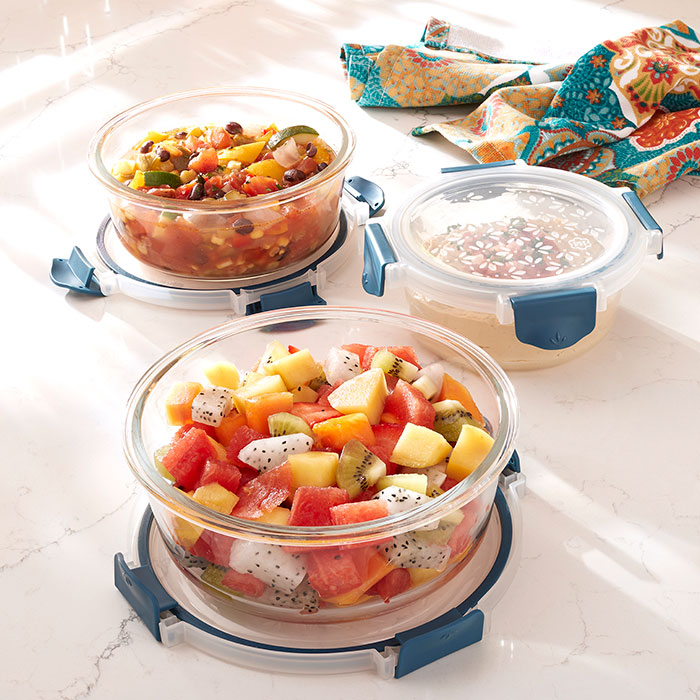 Product details for Lock-Fresh 6-Pc. Round Storage Set