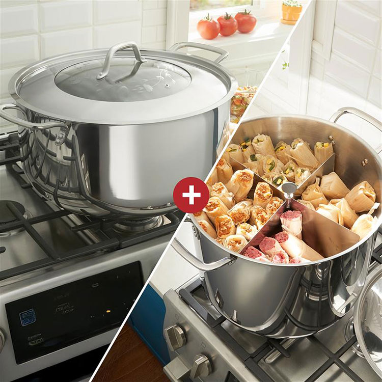 Product details for Princess Heritage® Stainless Steel Cookware 40