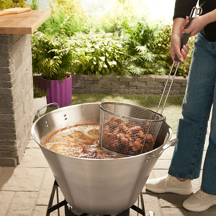 Product details for Princess House® Barbecue 50-Qt. Cazo with Fry