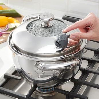 Product details for Vida Sana® 5-Ply Stainless Steel Cookware 4-Qt