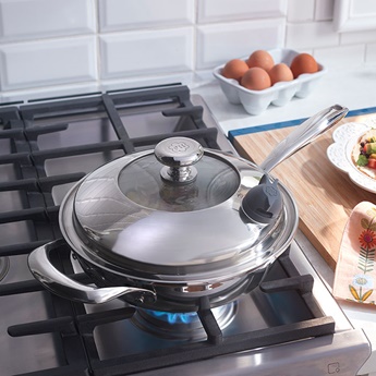 Product details for Vida Sana® 5-Ply Stainless Steel Cookware 9