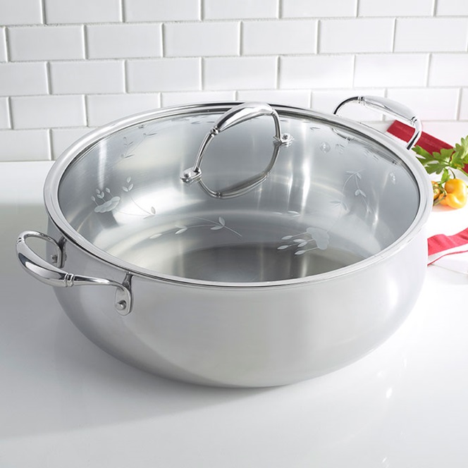 Product details for Princess Heritage® Tri-Ply Stainless Steel 14