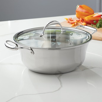 Product details for Princess Heritage® Tri-Ply Stainless Steel 6